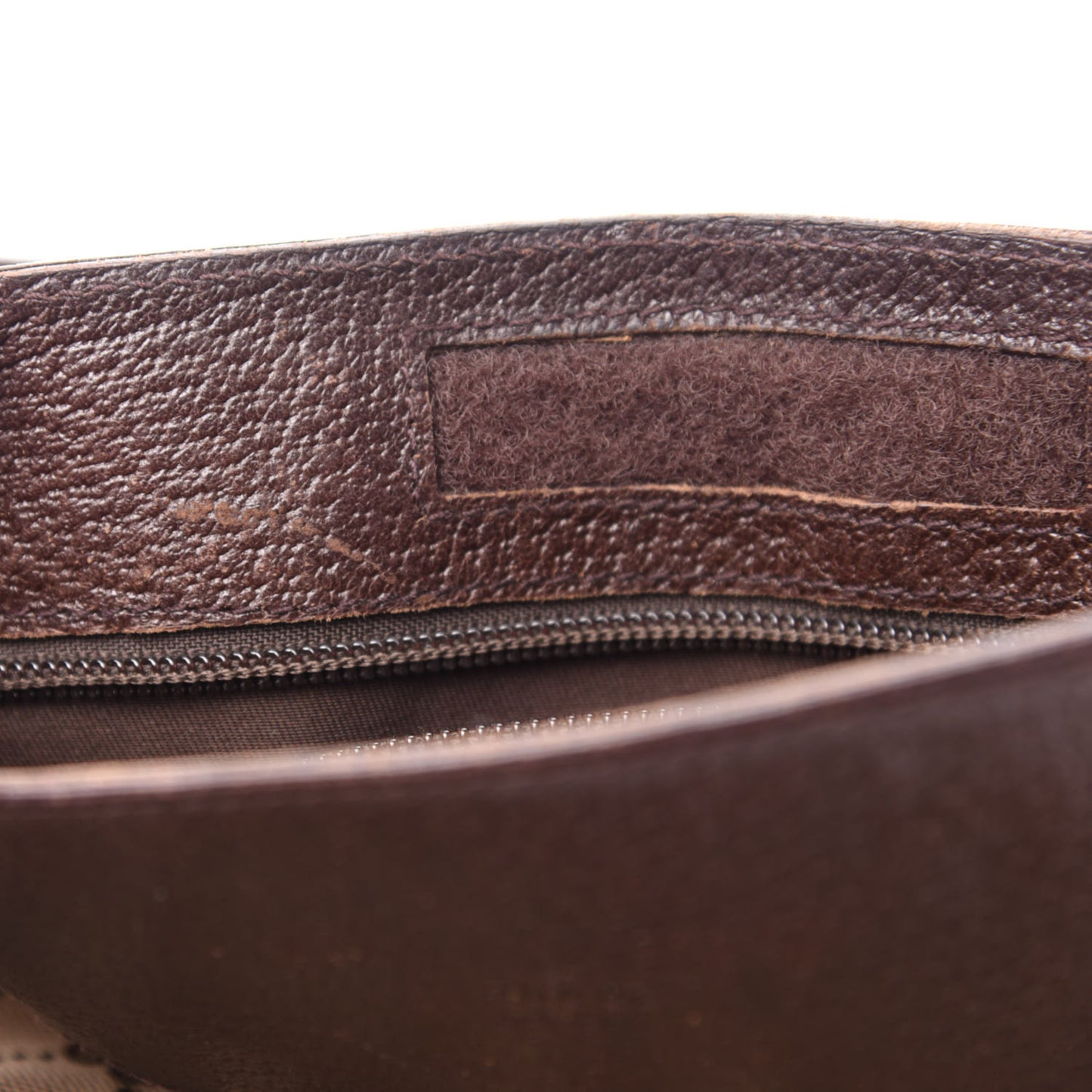 Monogram Messenger Crossbody Bag Dark Brown