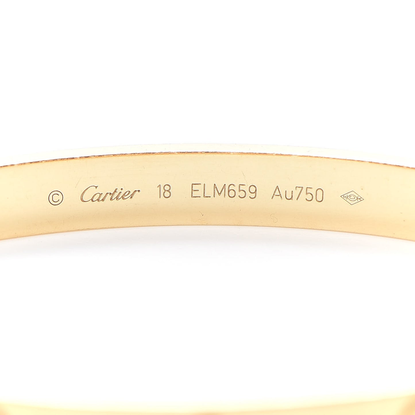 18K Yellow Gold LOVE Bracelet 18
