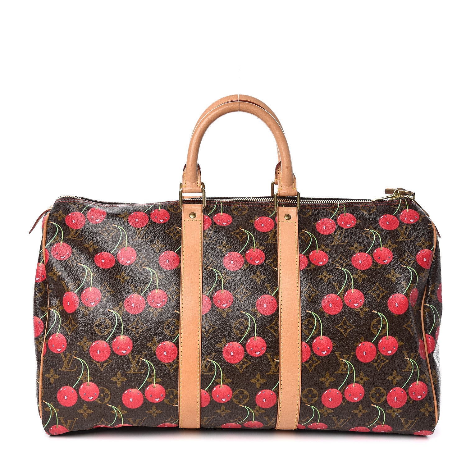 Louis Vuitton Monogram Cerises Keepall 45 1 of 17