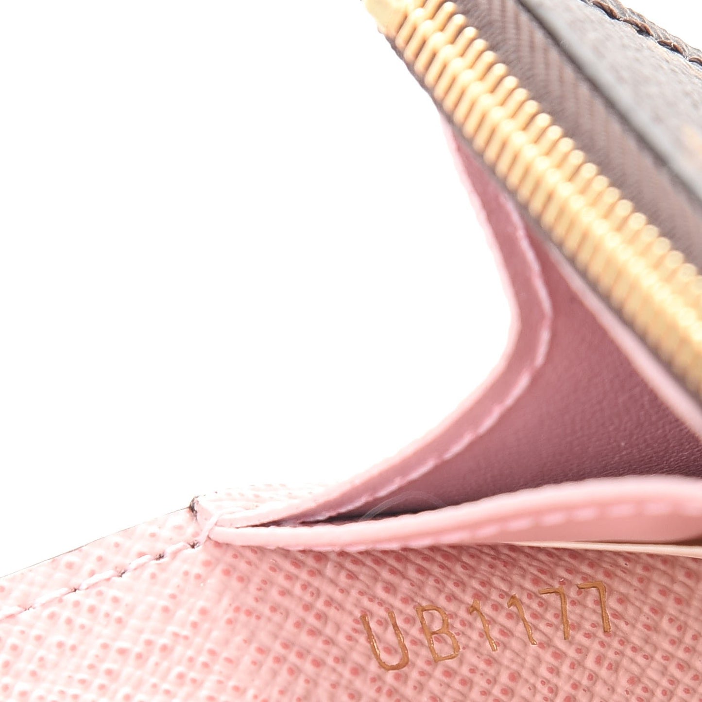 Monogram Rosalie Coin Purse Rose Ballerine