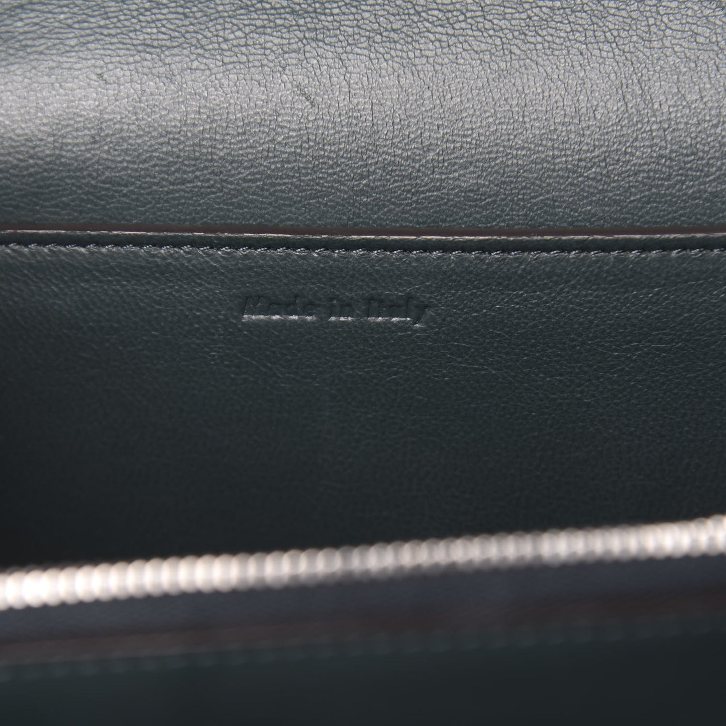 Shiny Smooth Calfskin Medium Frame Shoulder Bag