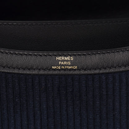 Hermes Velours Cotele Swift Constance 24 Black 6 of 21