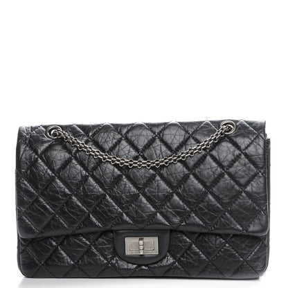 Chanel Aged Calfskin Quilted 2.55 Reissue 227 Flap Black 1 of 7