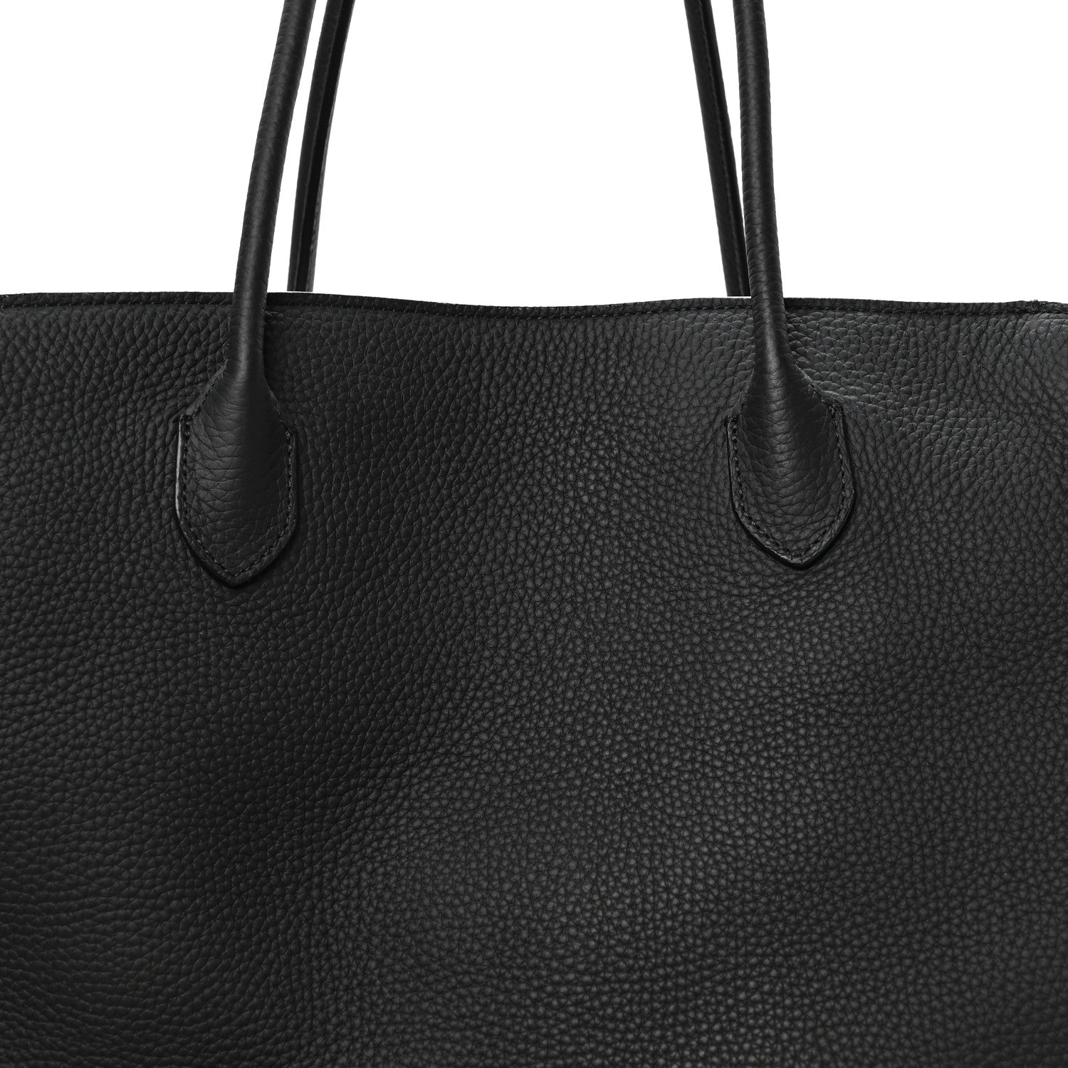 The Row Matte Grained Calfskin Marlo 17 Black 6 of 8