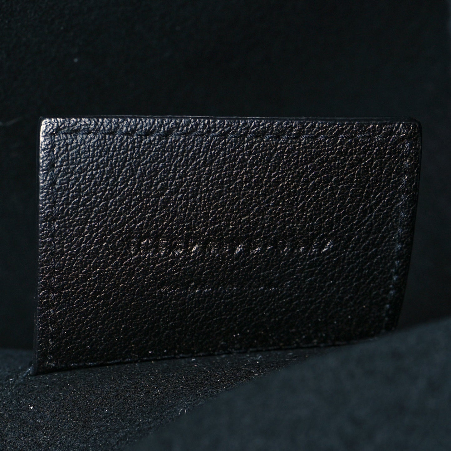 Calfskin Large Shopping Tote Black