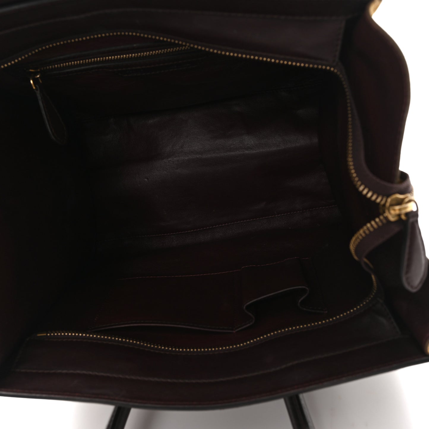 Snakeskin Suede Mini Luggage Brown Multicolor