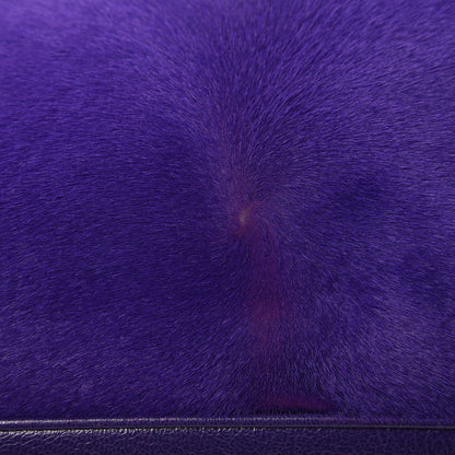 Tom Ford Calf Hair Medium Jennifer Trapeze Tote Purple 12 of 16