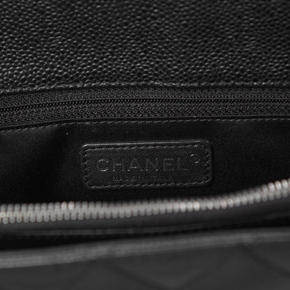 Chanel Caviar Quilted Grand Shopping Tote GST Black 6 of 7