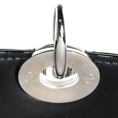Christian Dior Patent Cannage Dior Soft Shopping Tote Black 10 of 10