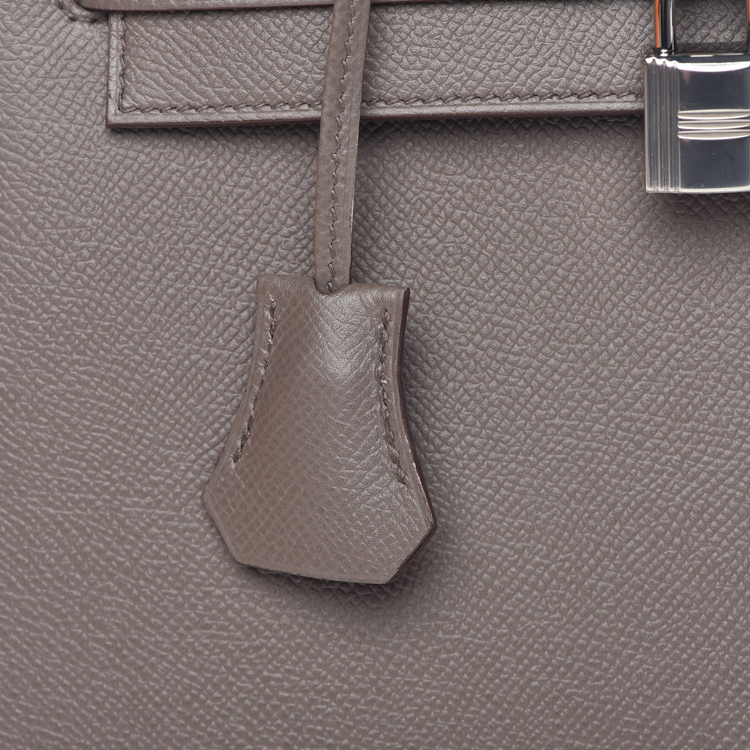 Hermes Epsom Kelly Sellier 25 Etain 36 of 40