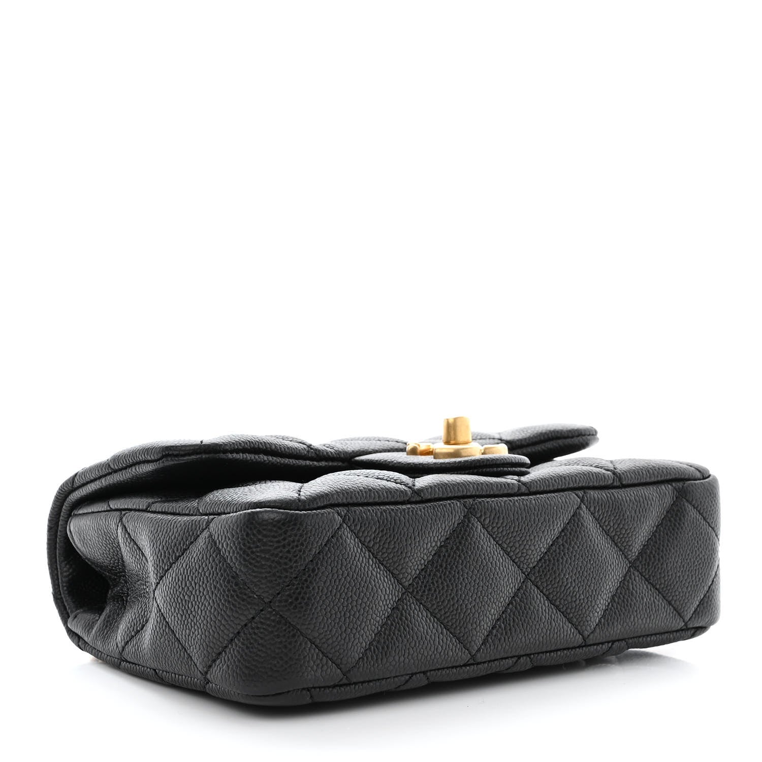 Chanel Caviar Quilted Mini Sweetheart Rectangular Flap Black 4 of 10
