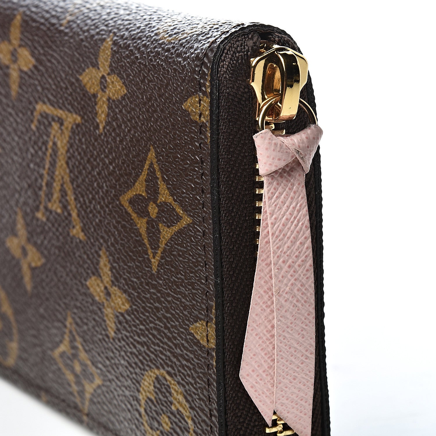 Louis Vuitton Monogram Clemence Wallet Rose Ballerine 9 of 9