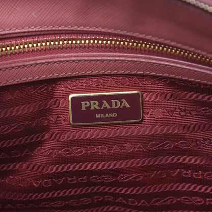 Prada Saffiano Small Galleria Double Zip Tote Petalo 5 of 19