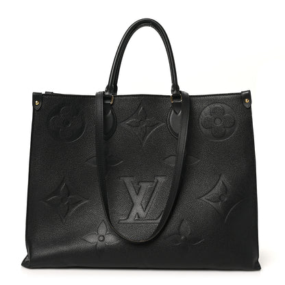 Louis Vuitton Empreinte Monogram Giant Onthego GM Black 1 of 9