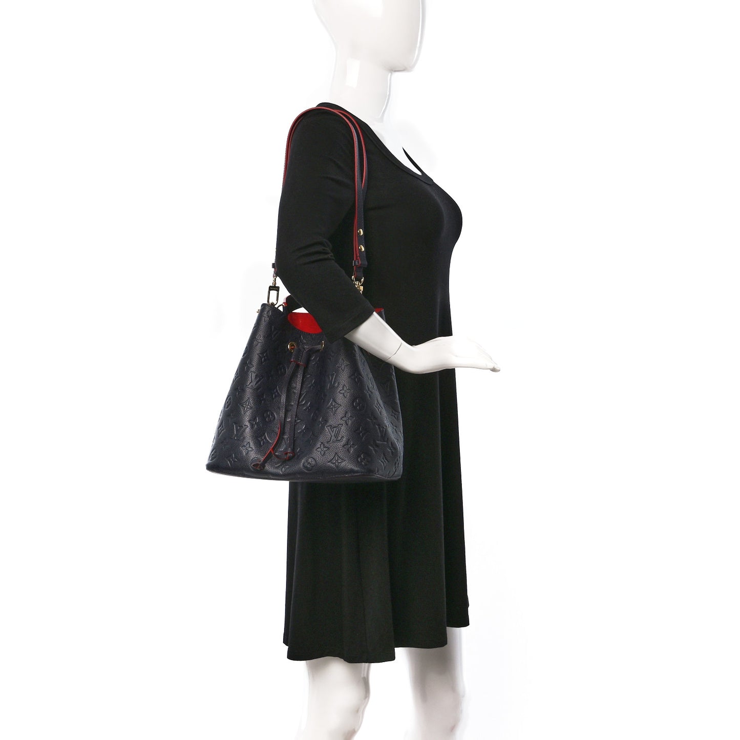 Empreinte Neonoe MM Marine Rouge