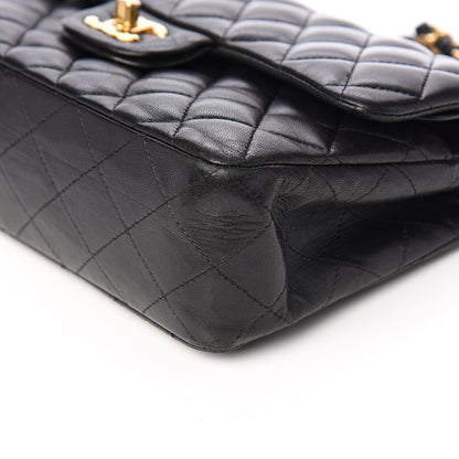 Chanel Lambskin Quilted Small Double Flap Black 10 of 11