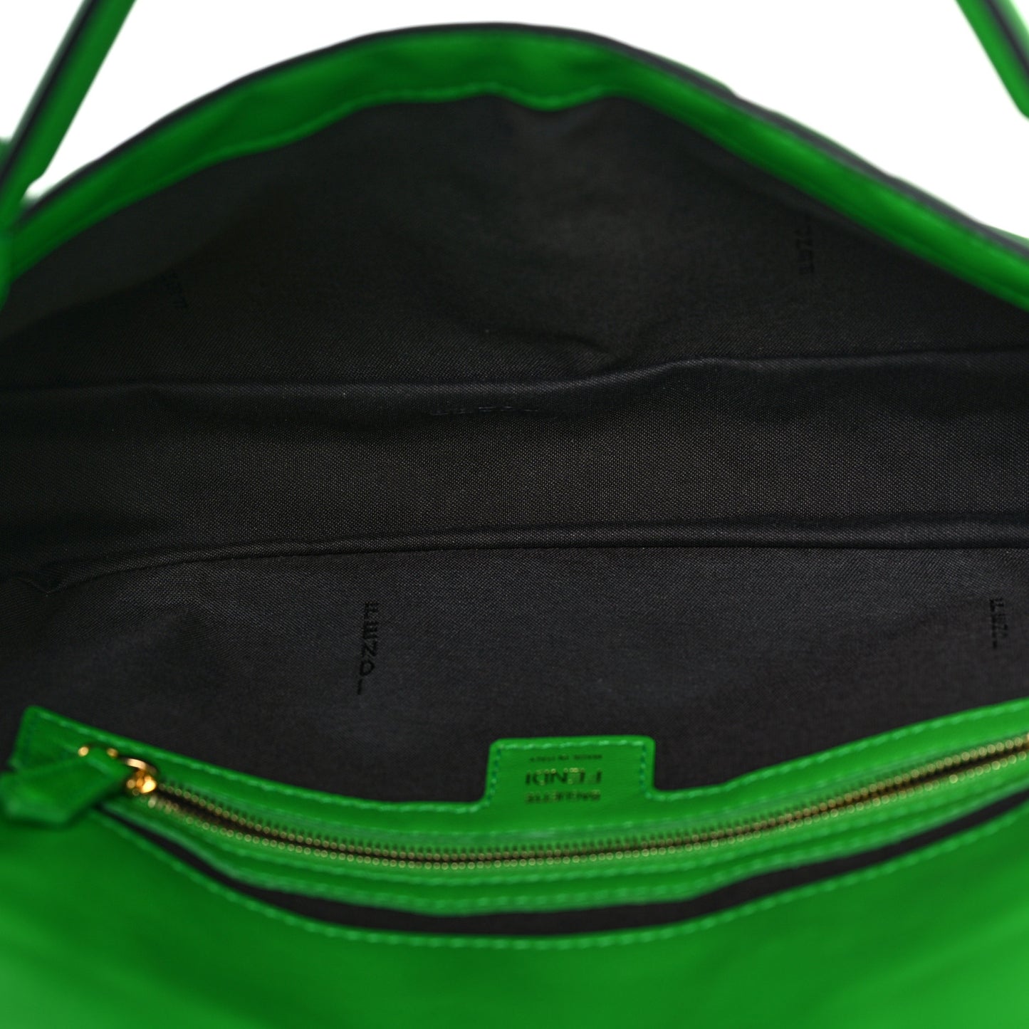 Nappa FF 1974 Embossed Baguette Tomatillo