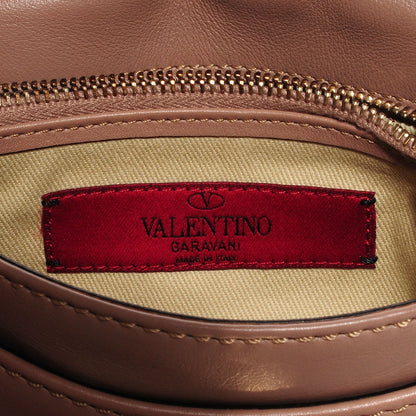 Valentino Garavani Vitello Mini Rockstud Flap Saddle Crossbody Bag Cammeo 5 of 7
