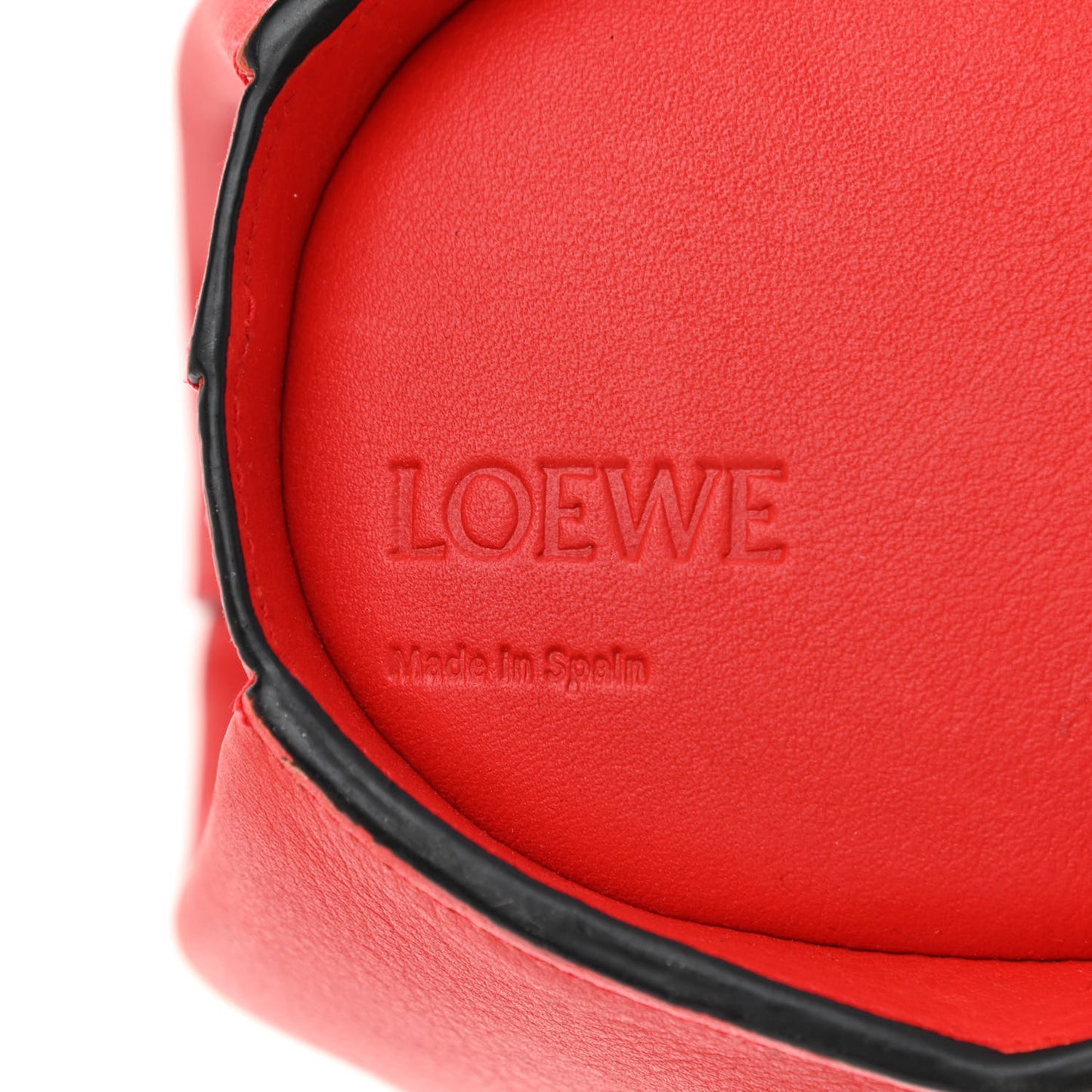 Calfskin Mini Elephant Crossbody Bag Scarlet Red