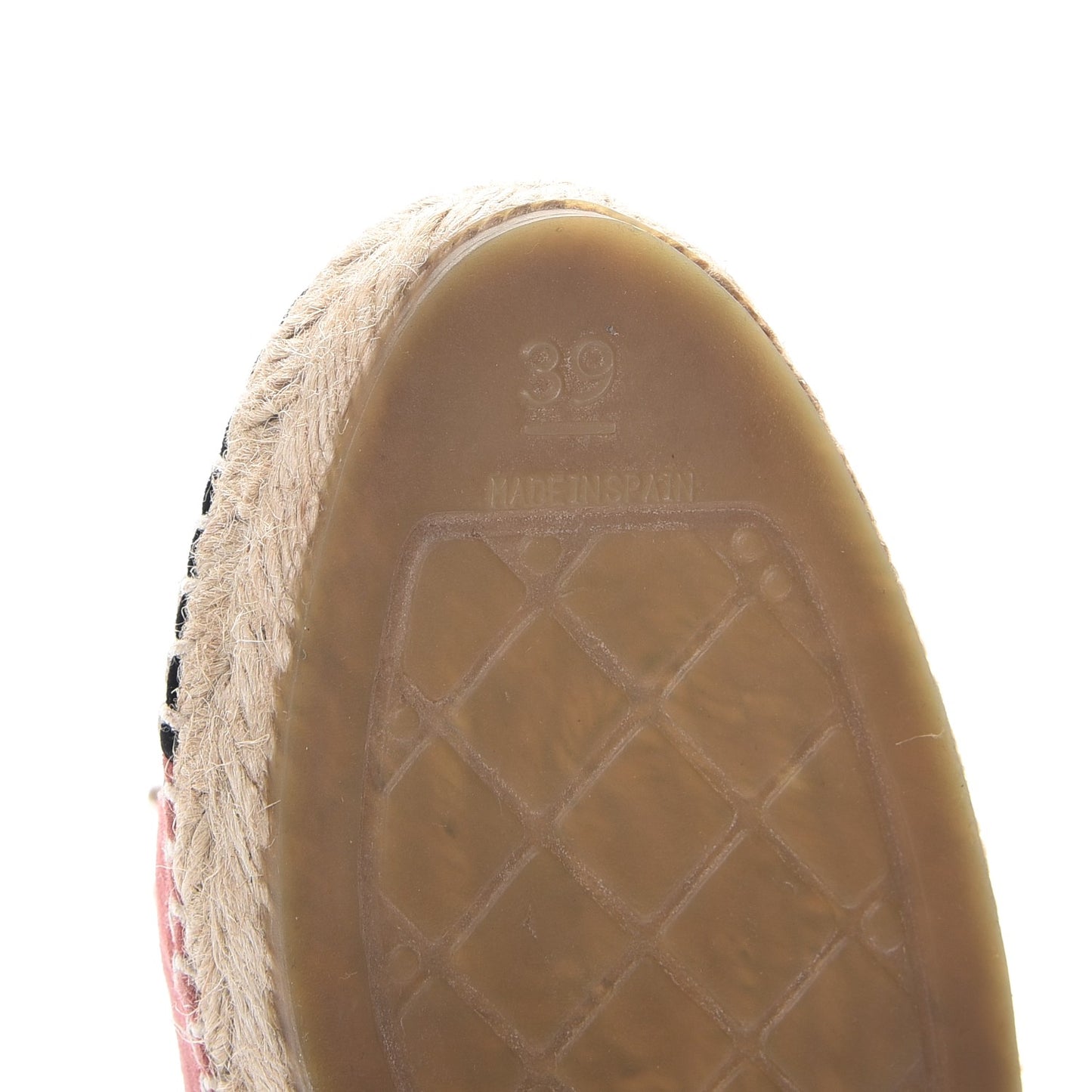 Suede Pearl CC Espadrilles 39 Pink