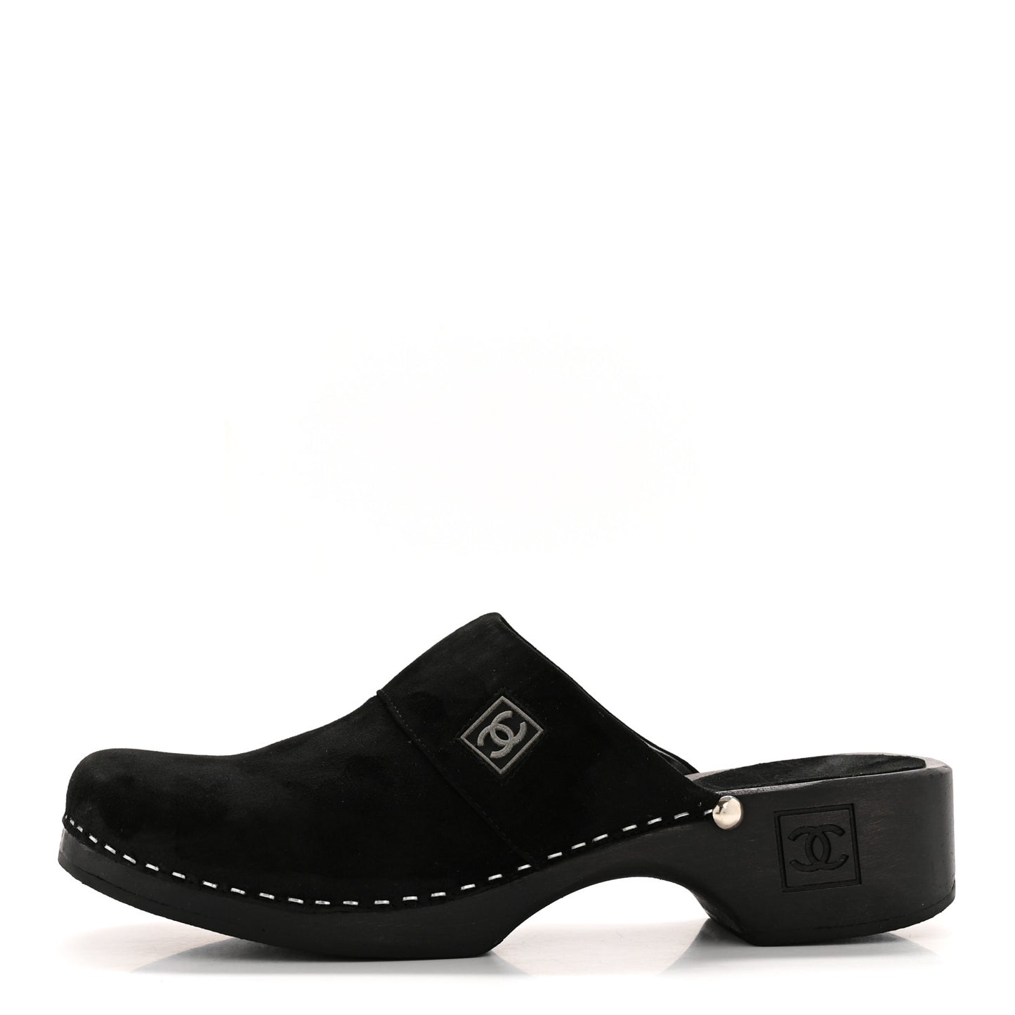 Suede CC Clogs 37 Black