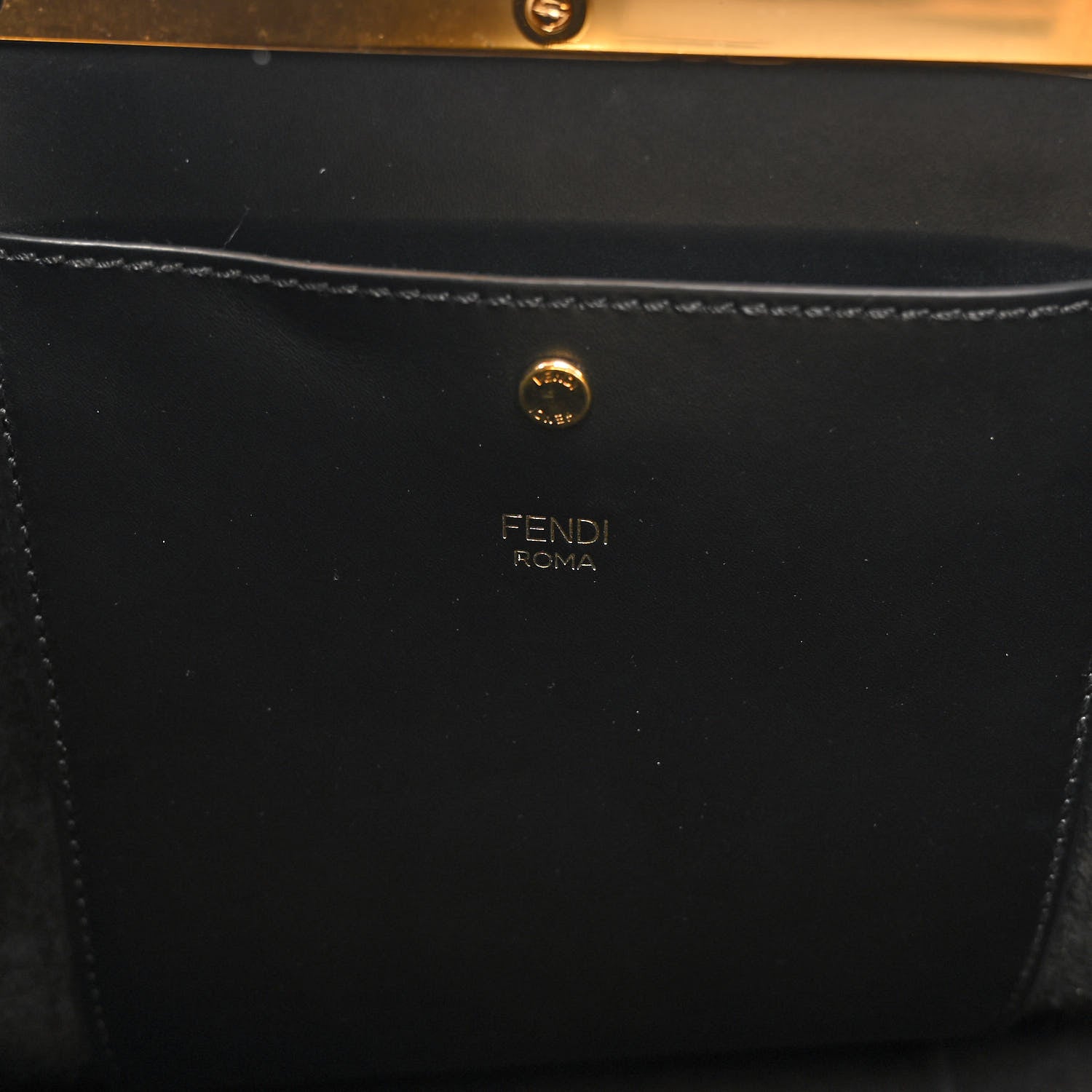 Fendi Vitello King Medium Fendi Way Tote Black 5 of 8