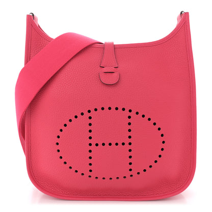 Hermes Taurillon Clemence Evelyne III PM Rose Extreme 1 of 11