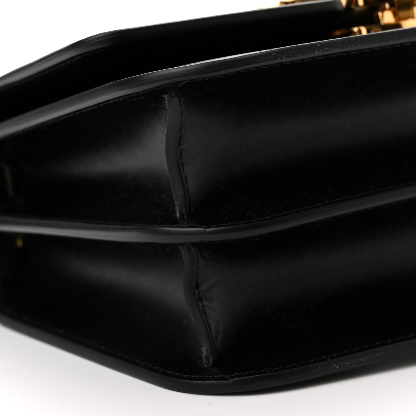 Calfskin Medium TB Bag Black