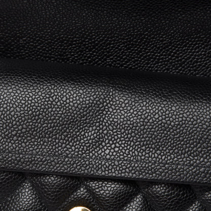 Chanel Caviar Quilted Small Double Flap Black 9 of 13