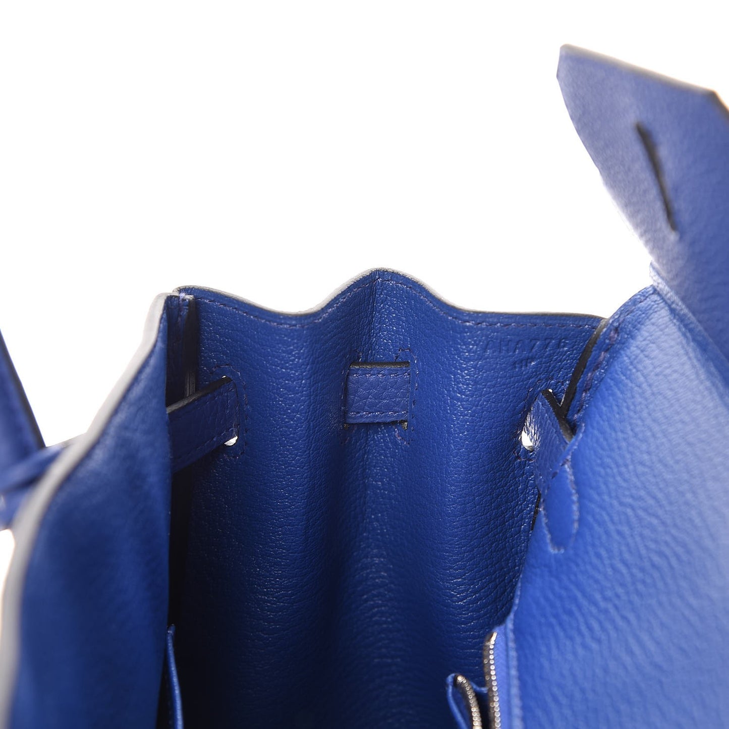 Togo Birkin 25 Bleu Electrique