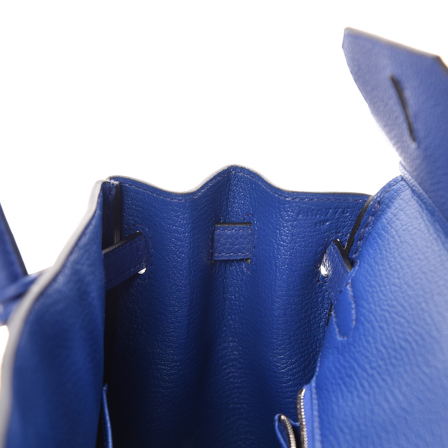 Hermes Togo Birkin 25 Bleu Electrique 12 of 26