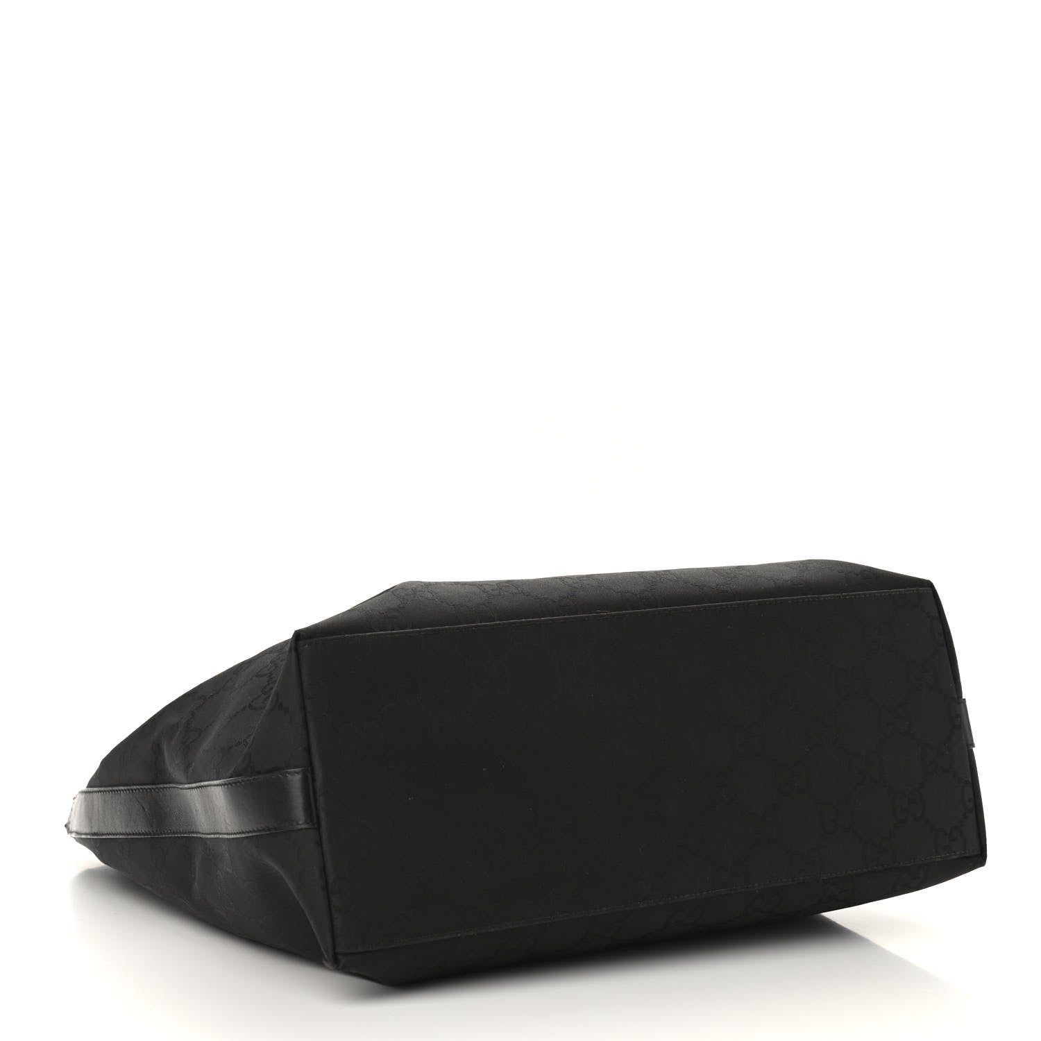 Gucci Nylon Monogram Hobo Black 4 of 9
