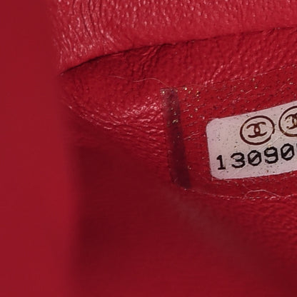 Chanel Lambskin Quilted Maxi Single Flap Fuchsia 10 of 11