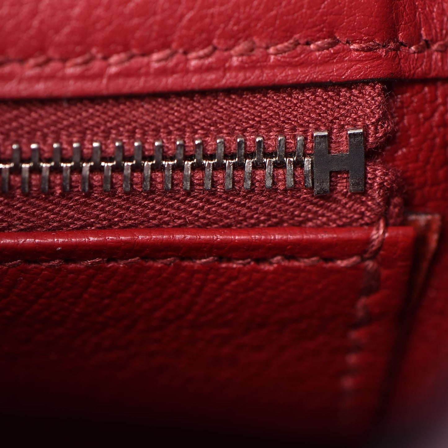 Evercolor Kelly Retourne 28 Rouge Grenat