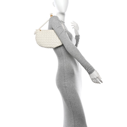 Bottega Veneta Nappa Intrecciato Medium Turn Pouch White 2 of 10