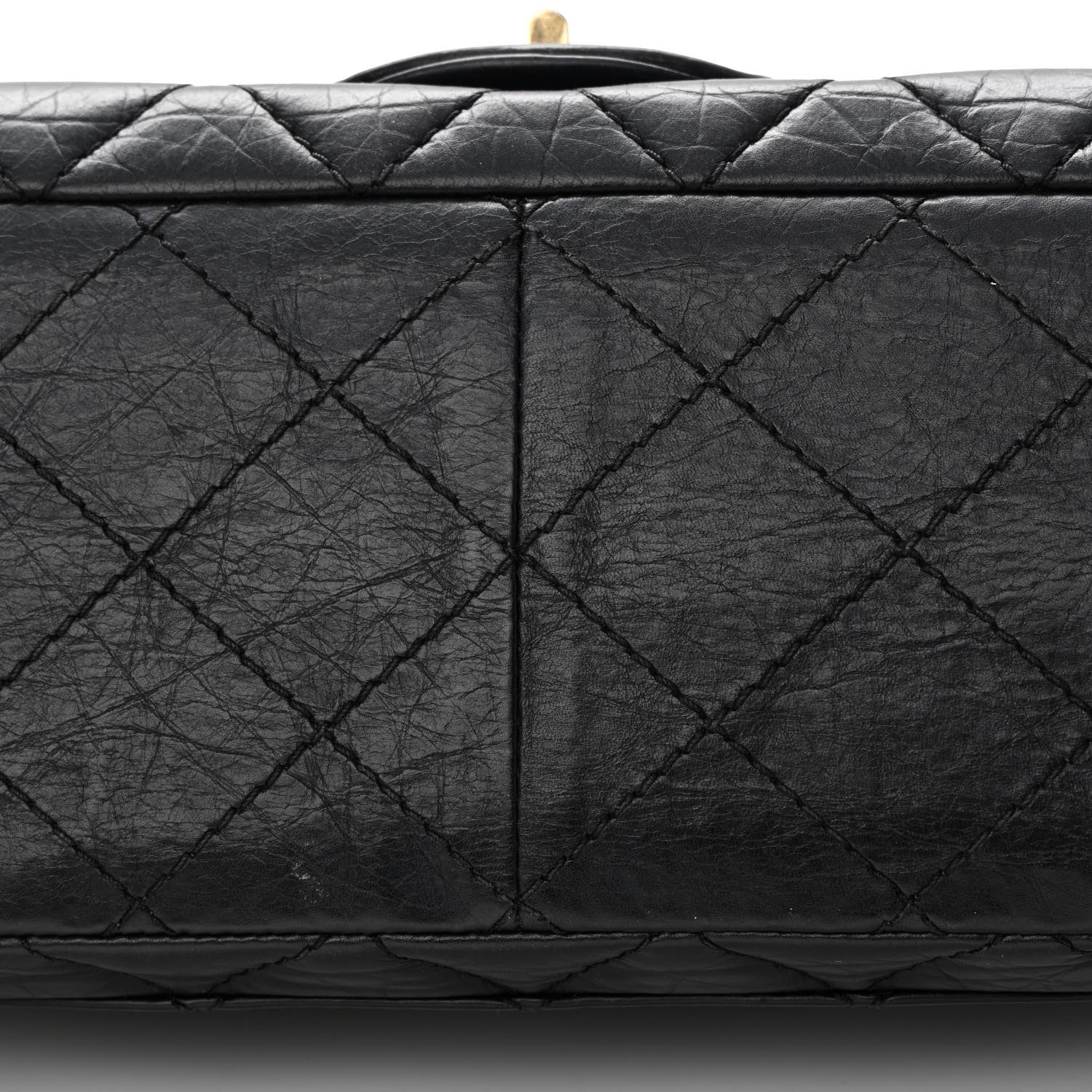 Chanel Aged Calfskin Quilted 2.55 Reissue 227 Flap Black 14 of 18