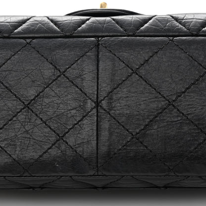 Chanel Aged Calfskin Quilted 2.55 Reissue 227 Flap Black 14 of 18