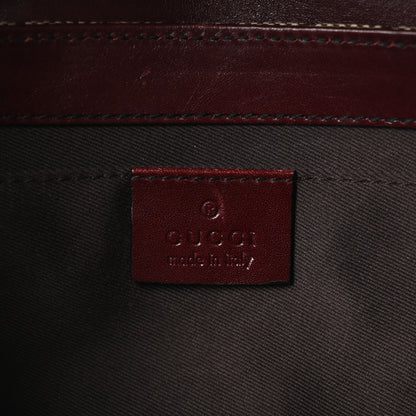 Gucci Monogram Studded Horsebit Bordeaux 6 of 10