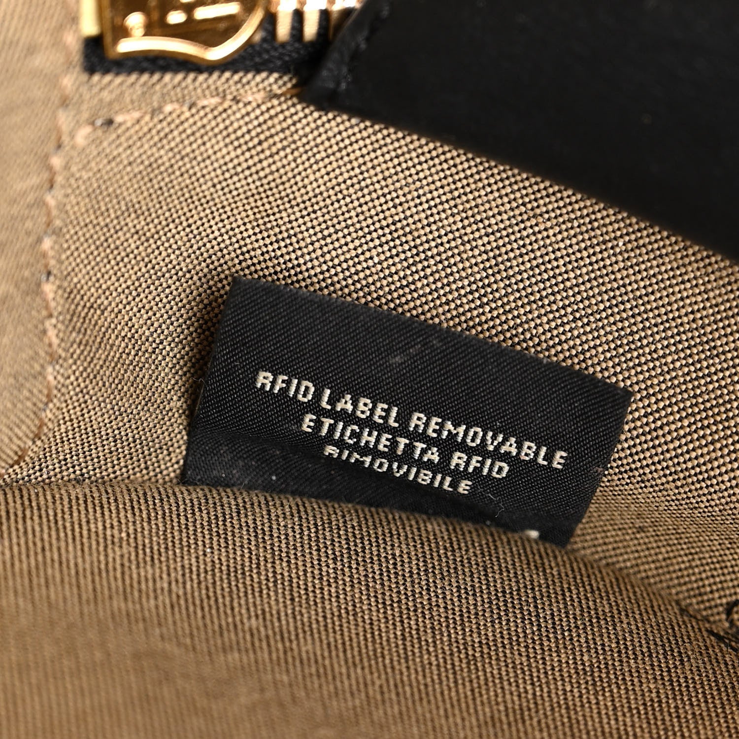 Fendi Vitello Grace Matte Mini O'Lock Camera Case Black 9 of 13