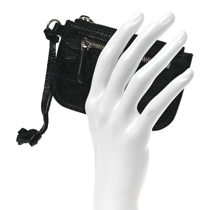 Balenciaga Angeau Arena Le Cagole Coin Card Holder Black 2 of 7