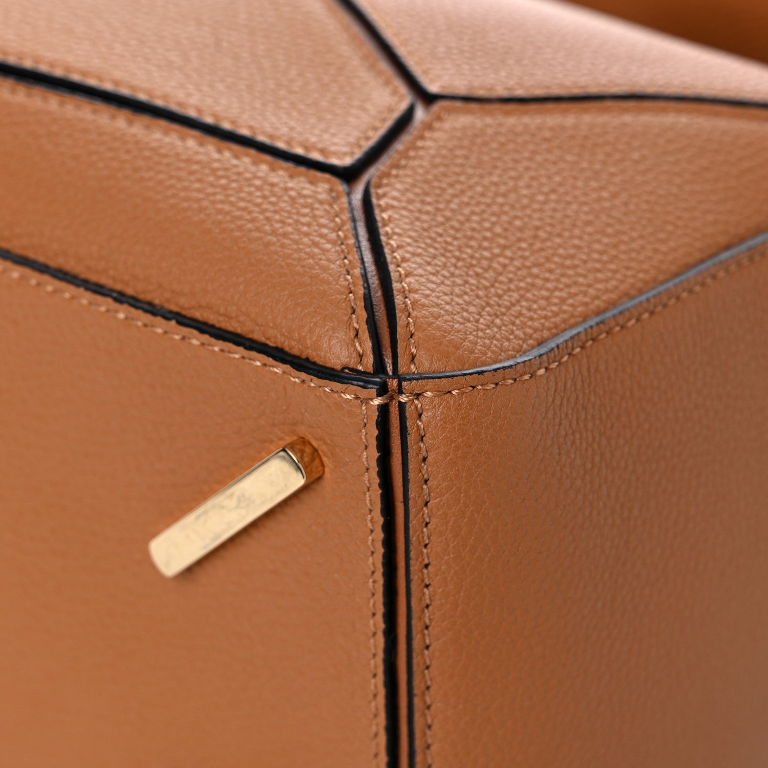 Loewe Calfskin Medium Puzzle Bag Light Caramel 8 of 22