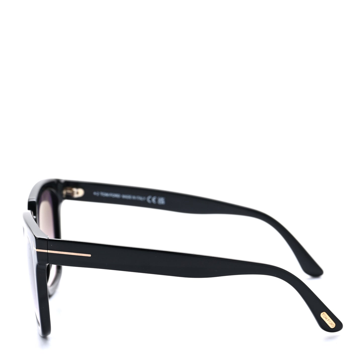Acetate Selby Square Sunglasses TF952 Black