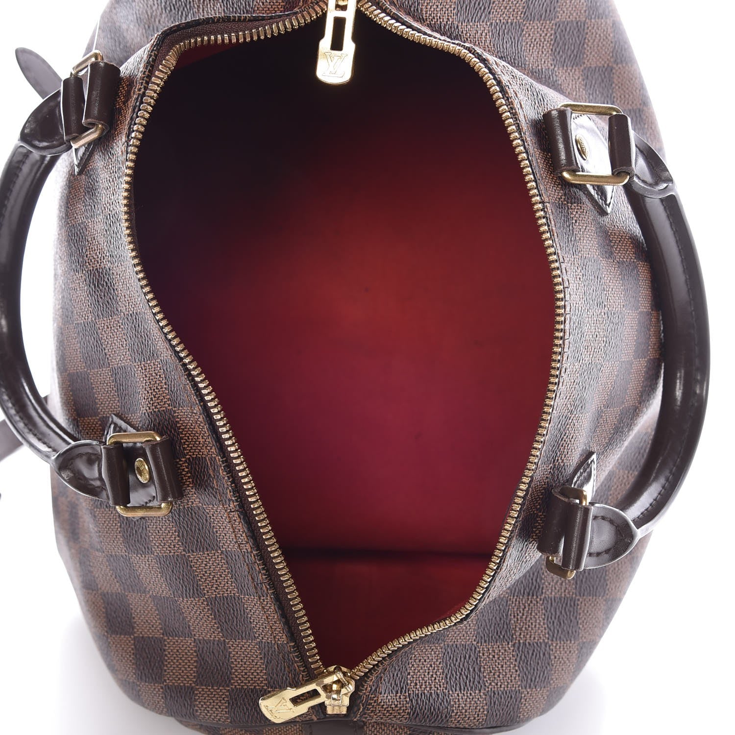 Louis Vuitton Damier Ebene Speedy Bandouliere 30 5 of 13