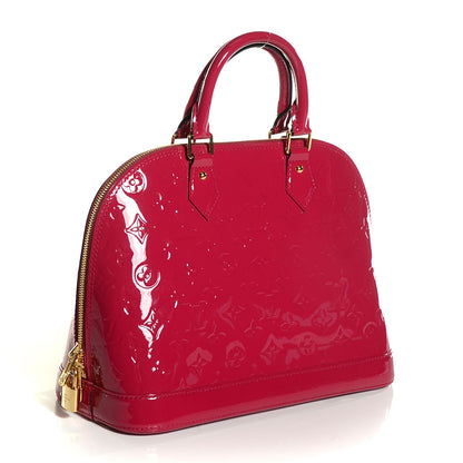 Louis Vuitton Vernis Alma PM Rose Indien 10 of 14