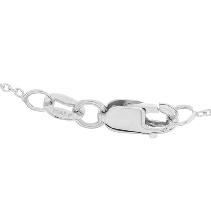 Roberto Coin 18K White Gold Diamond Integrated Cross Necklace 4 of 5