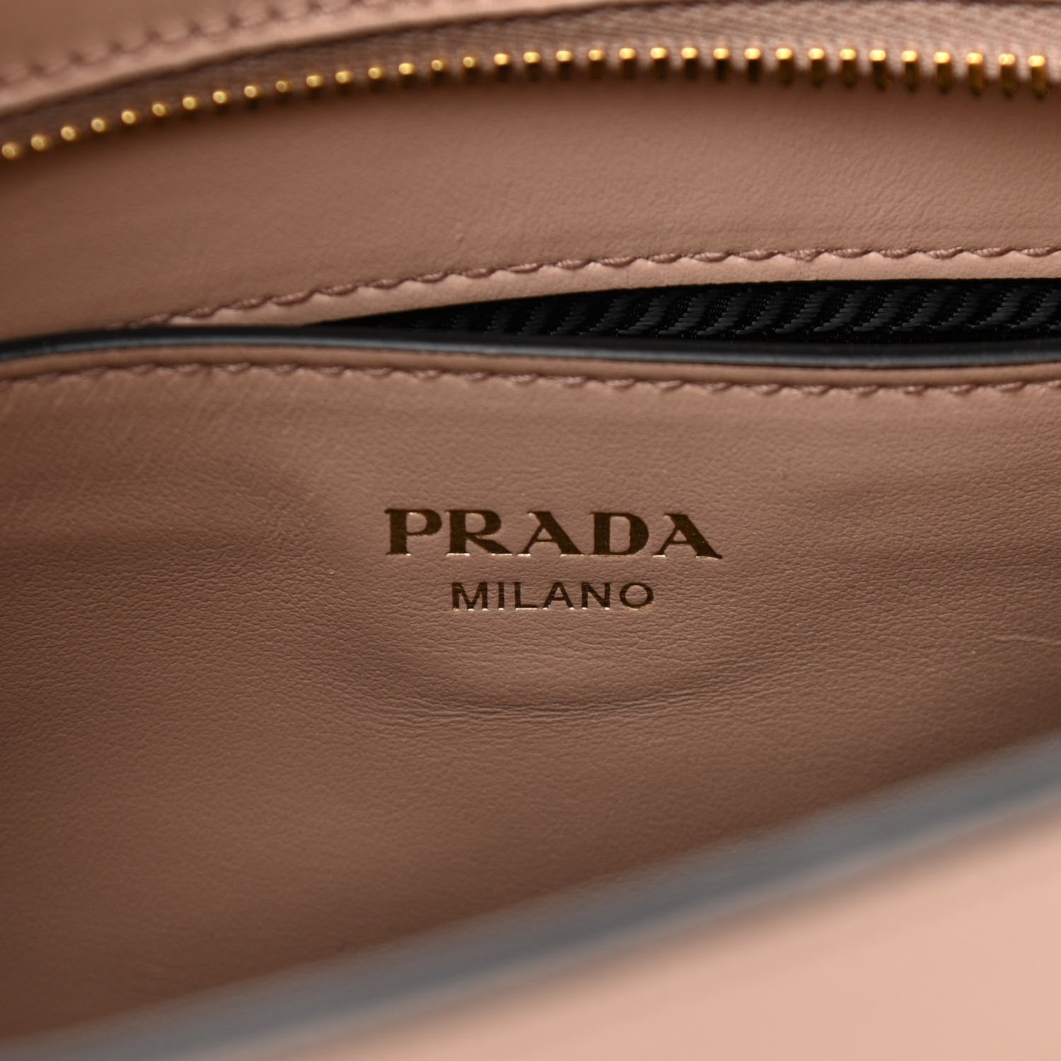 Prada Saffiano Soft Calfskin Small Zippered Tote Cipria 6 of 12