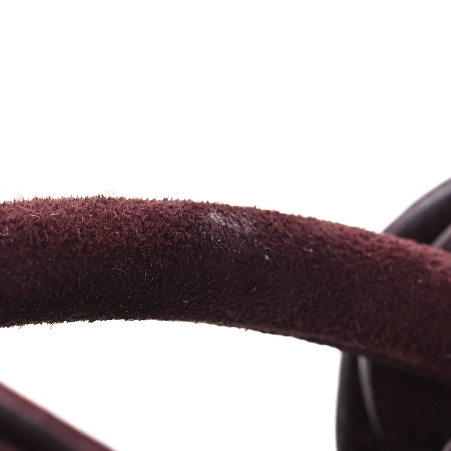 Alaia Suede Goatskin Teckel Clutch Rouge Grenat 11 of 11