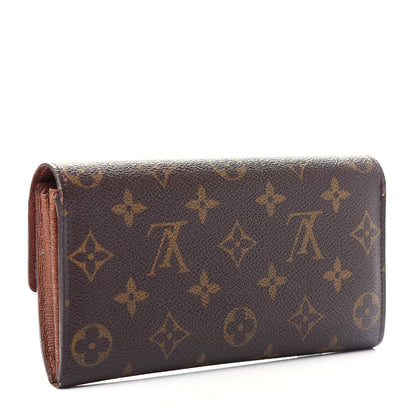 Louis Vuitton Monogram Sarah Wallet 3 of 12