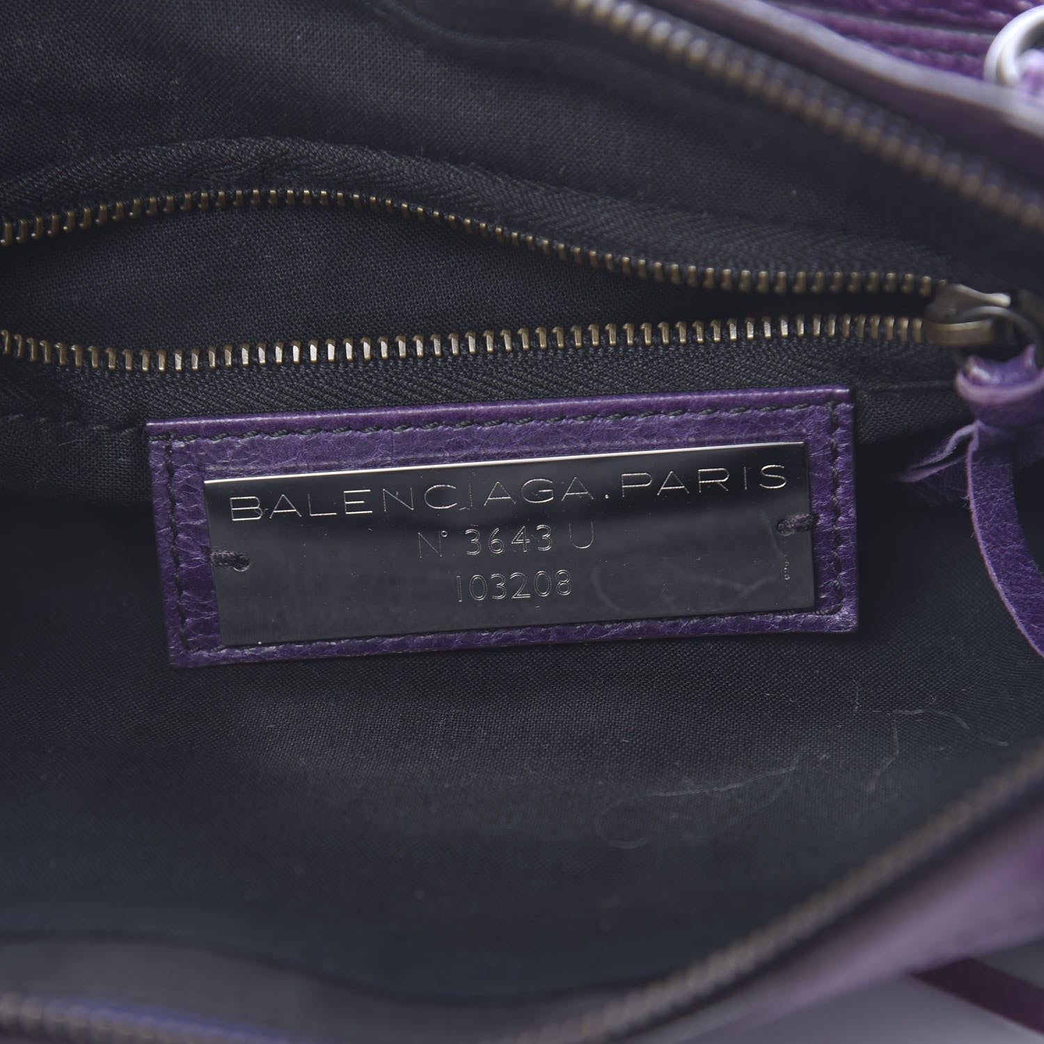 Balenciaga Agneau Classic Hardware First Raisin 6 of 13