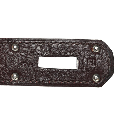 Hermes Taurillon Clemence JPG Birkin 42 Havane 7 of 11